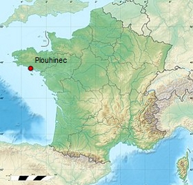 Carte de Plouhinec